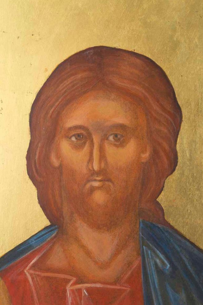 Face of Christ Icon written by C.Hales