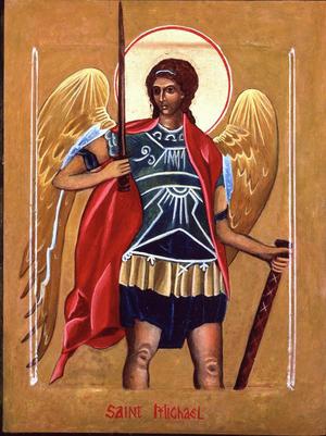 Archangel Michael by Christine Hales