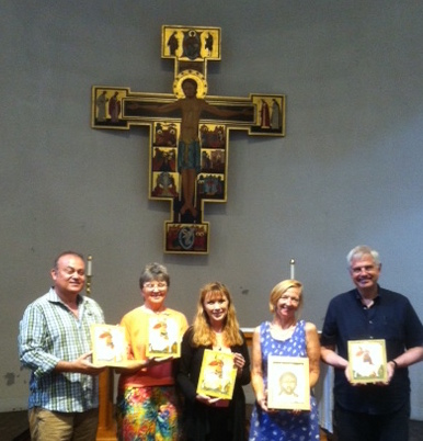 Icon Class at Holy Cross