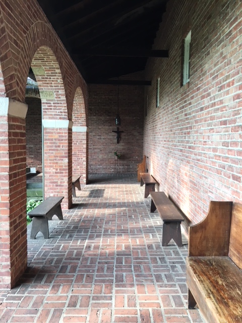 Cloister holy Cross Monastery, West Park, NY