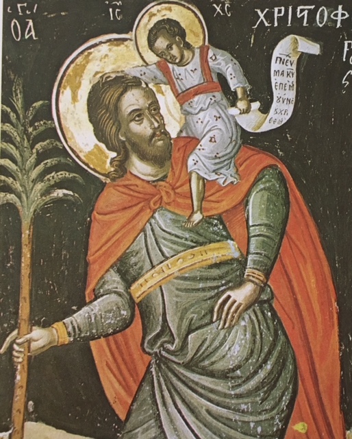 Saint Christopher, photo credit: Kostas Paschalidis