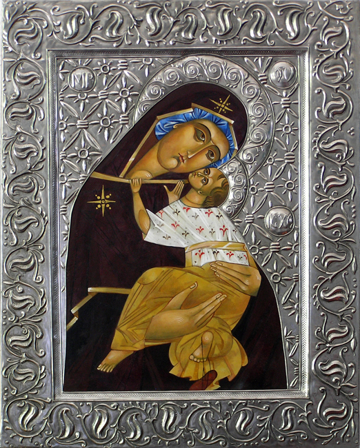 Mary Icon by Mary Jane Miller