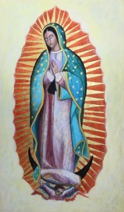  Our Lady of Guadalupe Icon by Christine Hales