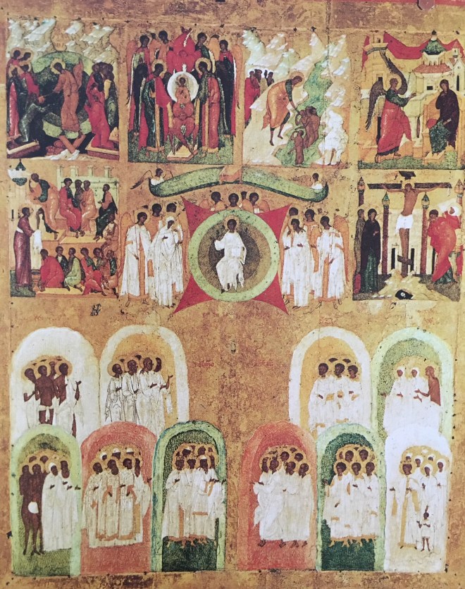 Feast Days of the Week Icon in the Tretyakov Gallery, Moscow