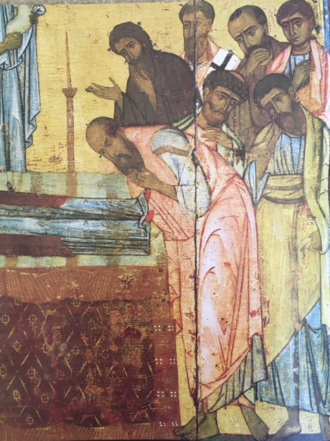 Detail, Dormition Icon
