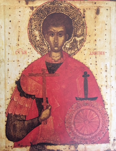 St. Demetrius of Thessalonica Icon, mid Fifteenth Century