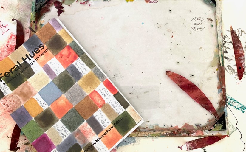 Pigment Book in my studio