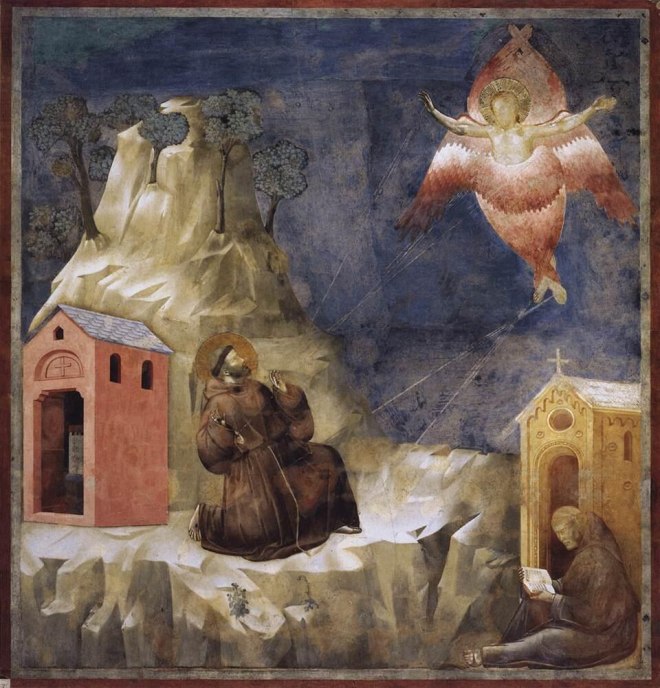 St. Francis Receiving the Stigmata by Giotto